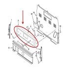 Whirlpool Part# W10339375 Control Panel (OEM)