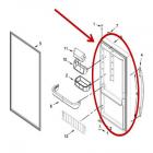 Whirlpool Part# W10612074 Compartment Door (OEM)