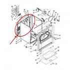 Whirlpool Part# W10634729 Panel (OEM) Rear