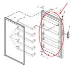 Whirlpool Part# W10746780 FIP Door (OEM)