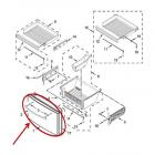 Whirlpool Part# W10919622 Freezer Door (OEM)