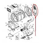 Whirlpool Part# W11104017 Air Duct (OEM)