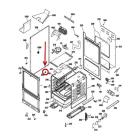 GE Part# WB02K10188 Grommet (OEM)