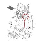 GE Part# WB02T10454 Retainer Insulation (OEM) Bottom