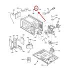 GE Part# WB02X10532 Wire Holder (OEM)