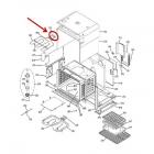 GE Part# WB04T10033 Broil Element Gasket (OEM)