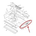 GE Part# WB07T10497 Extension (OEM) Right Side