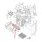 GE Part# WB07T10516 Trim (OEM) Front