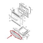 GE Part# WB15K10029 Broil Handle (OEM) Bisque