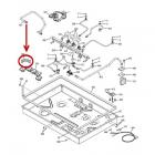 GE Part# WB18X25793 Burner Wire Harness (OEM)