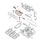 GE Part# WB27K10273 Glass and Board Assembly (OEM)