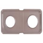 GE Part# WB34K10019 Pan Unit (OEM) Left/Taupe