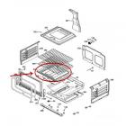 GE Part# WB34X21670 Oven Bottom (OEM)