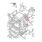 GE Part# WB35K10161 Oven Back Insulation (OEM)