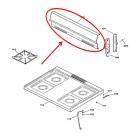 GE Part# WB36K10402 Control Trim (OEM)