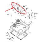 GE Part# WB36K10865 Trim and Bracket Assembly (OEM) Weld