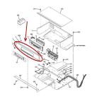 GE Part# WB36T11278 Panel and Bracket Assembly (OEM)