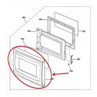 GE Part# WB55X10766 Door Panel (OEM)