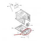 GE Part# WB56X10761 Base Plate (OEM) Right