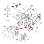 GE Part# WB6X537 Bracket (OEM)