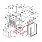 GE Part# WC36X5025 Toe Plate (OEM)