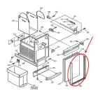 GE Part# WC36X5035 Trim (OEM)