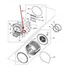 GE Part# WE01X10309 Bearing Bushing (OEM)