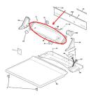 GE Part# WE19X10053 Trimplate Assembly (OEM)