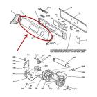 GE Part# WE21X10009 Switch Trim Assembly (OEM)