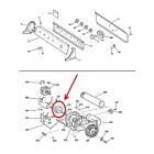 GE Part# WE49X22596 Motor and Blower Assembly (OEM)