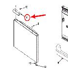 Whirlpool Part# 12647901S Spacer-Handle (OEM)