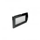 Whirlpool WMH1163XVB0 Complete Microwave Door -black - Genuine OEM