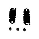 Crosley CUD6710XB2 Side Mounting Bracket Kit - Genuine OEM