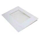 Whirlpool WFE525S0JB1 Outer Glass Door Panel (White) - Genuine OEM