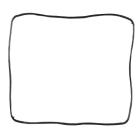 Whirlpool WFG320M0BS4 Oven Door Seal-Gasket - Genuine OEM