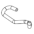 Whirlpool WFW560CHW0 Drain Hose - Genuine OEM