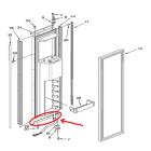 Whirlpool Part# WP2215984B Door Trim (OEM)