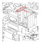 Whirlpool Part# WPW10157932 Foam Seal (OEM)