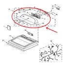 Whirlpool Part# WPW10562301 Console (OEM)