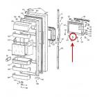 GE Part# WR01X10017 Bracket Retainer (OEM) LH