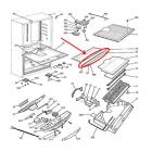 GE Part# WR02X11072 Thermal Break Mullion (OEM)