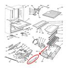 GE Part# WR02X11527 Control Housing Overlay (OEM)