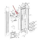 GE Part# WR02X11893 Lamp Socket (OEM)