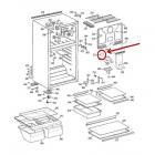 GE Part# WR02X12026 Air Control Baffle (OEM)