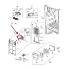 GE Part# WR02X12745 Housing Clip (OEM)