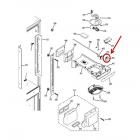 GE Part# WR02X12923 Thumb Control Knob (OEM)