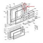 GE Part# WR12X10476 Diir Handle (OEM) 36BM RH