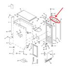 GE Part# WR12X20612 Icemaker Handle (OEM) Stainless Steel