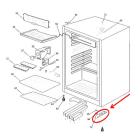 GE Part# WR13X10302 Hinge (OEM) Lower