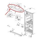 GE Part# WR13X10558 Top Table Assembly (OEM)